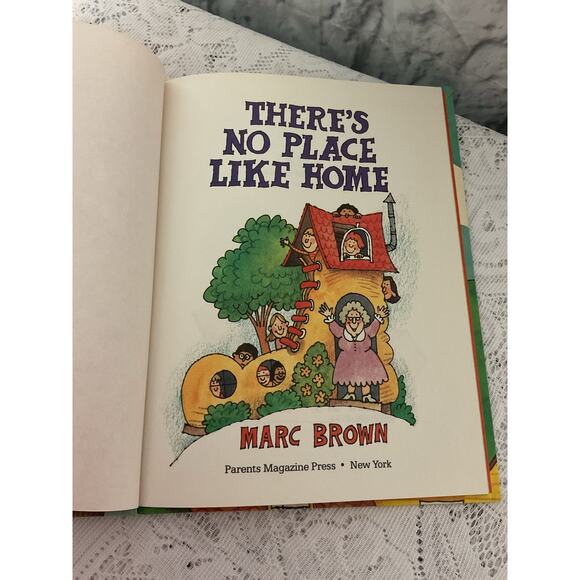 1984 Hardback There’s No Place Like Home By Marc Brown - Picture 4 of 8